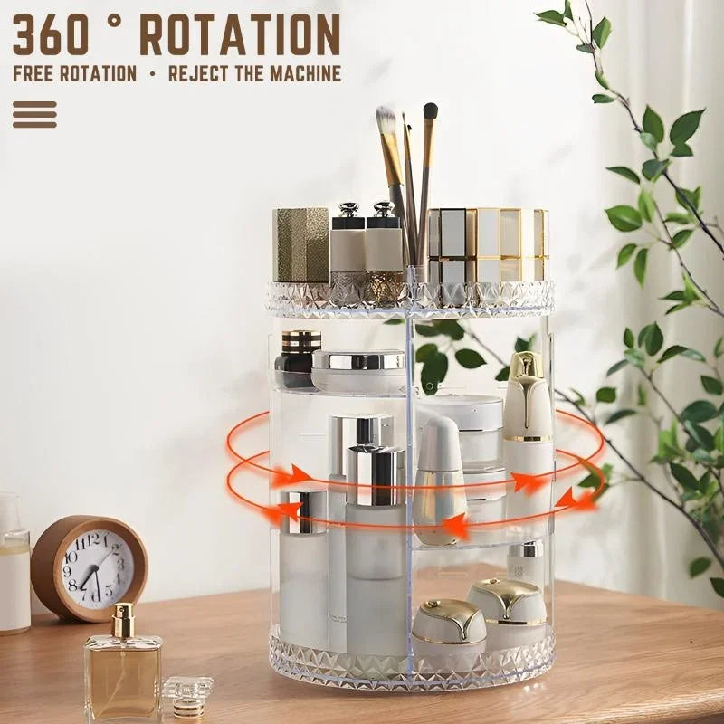 360° degree cosmetic storage box