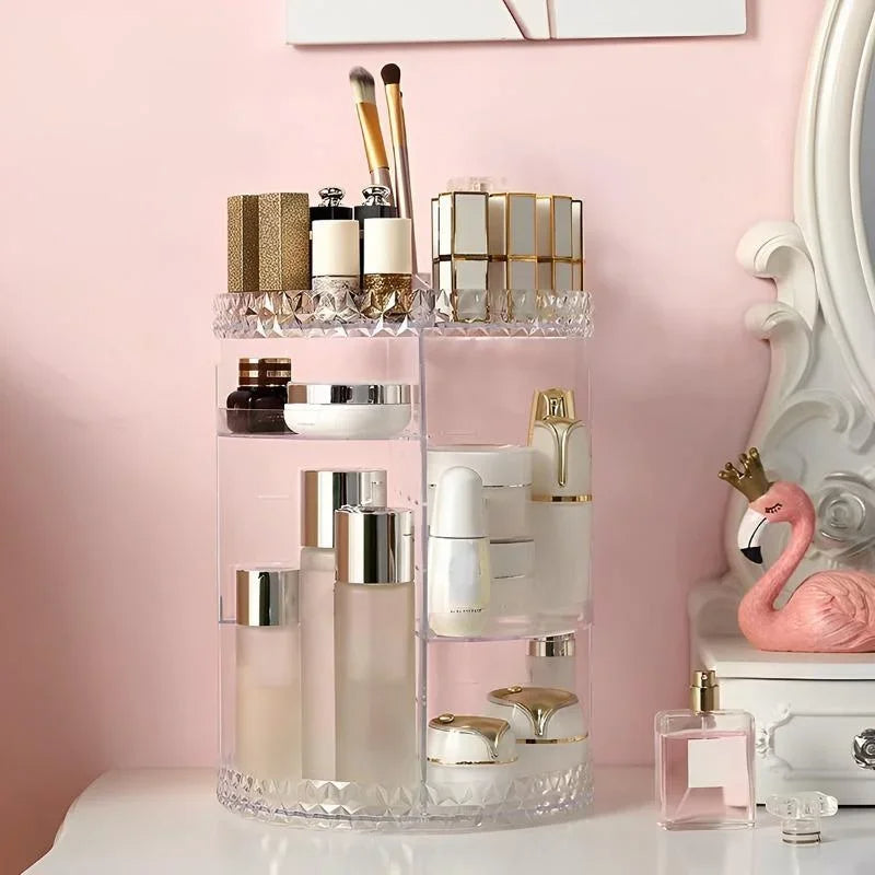 360° degree cosmetic storage box