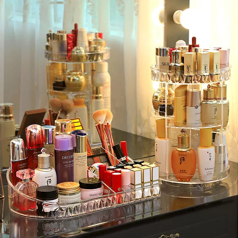 360° 2 in 1 cosmetic organizer