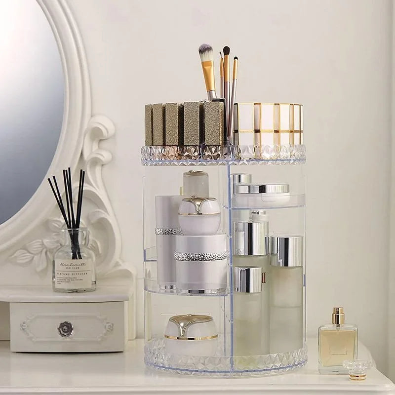 360° degree cosmetic storage box