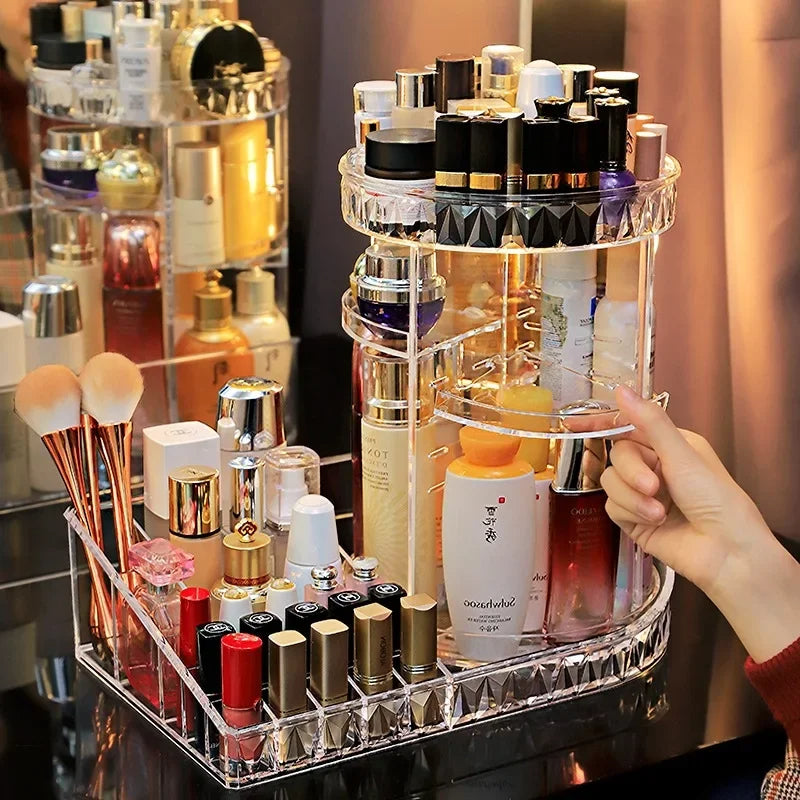 360° 2 in 1 cosmetic organizer