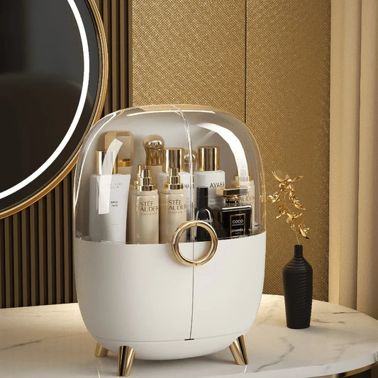 Luxury cosmetic dressing case storage box