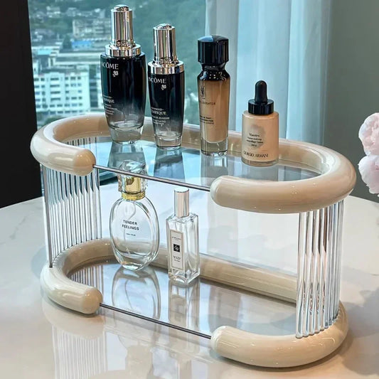 2-Tier Acrylic Multipurpose Storage Rack