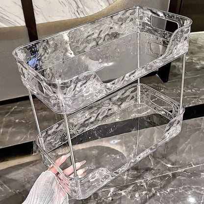 Transparent Acrylic perfume and makeup Storage Rack