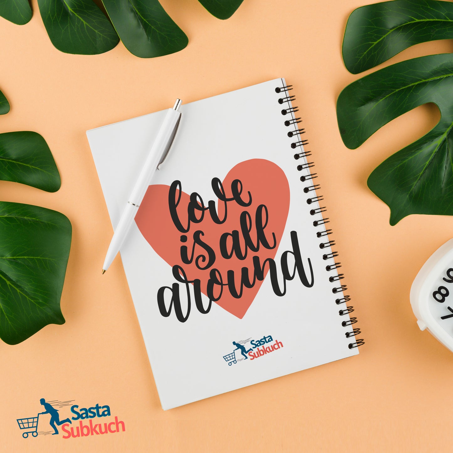 Always Smile Spiral Notebook