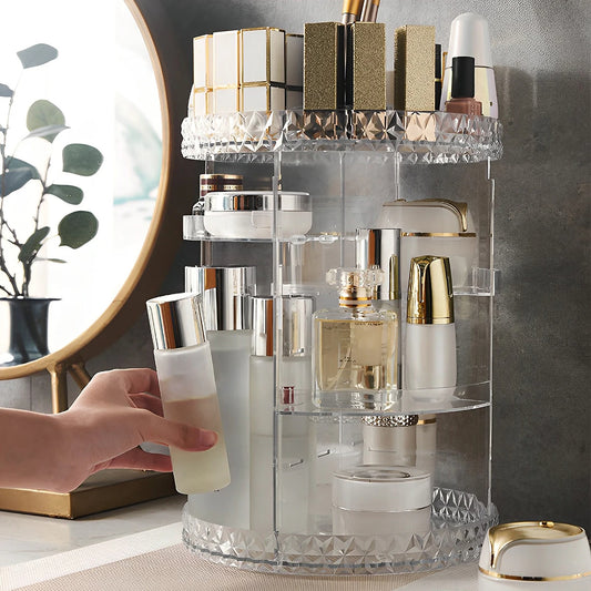360° degree cosmetic storage box